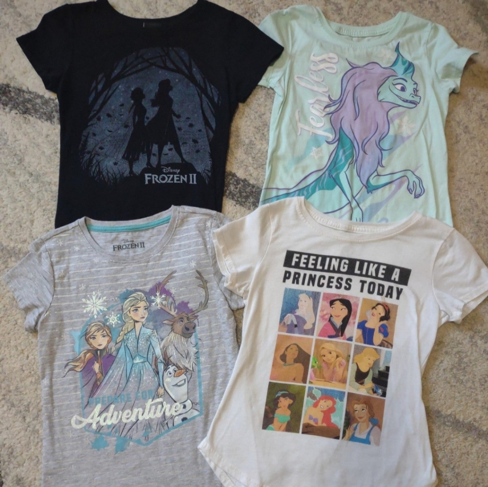 4 Disney Shirts